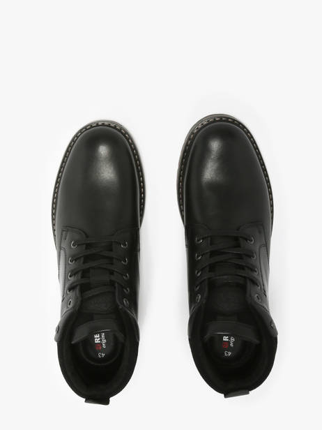 Bottines Equilibre En Cuir Redskins Noir men EQUILIBR vue secondaire 3