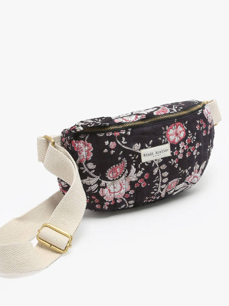 Belt Bag Bindi atelier Black floral SBA other view 2