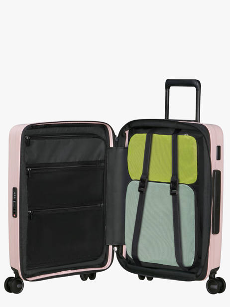 Cabin Luggage Samsonite Pink restackd 150702 other view 3