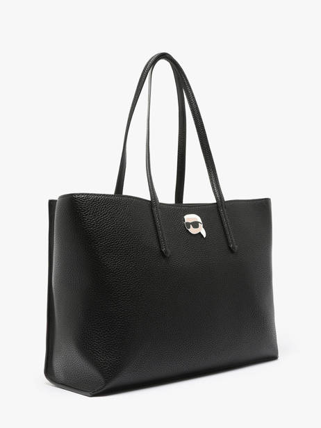 Sac Porté épaule K Ikon Polyurethane Karl lagerfeld Noir k ikon A1W30496 vue secondaire 1