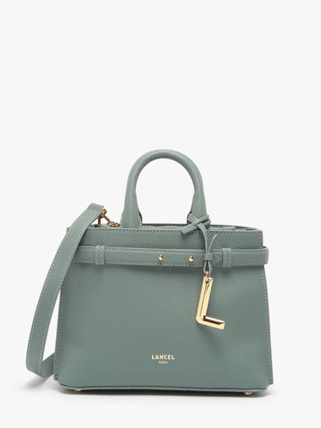 Sac Bandoulière Faubourg Cuir Lancel Vert faubourg A13527