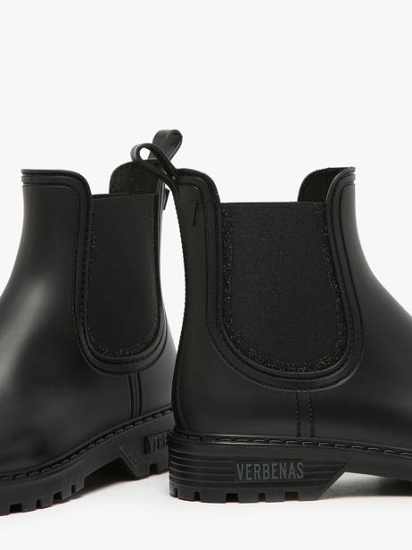 Rain Boots Verbenas Black women 76002674 other view 3