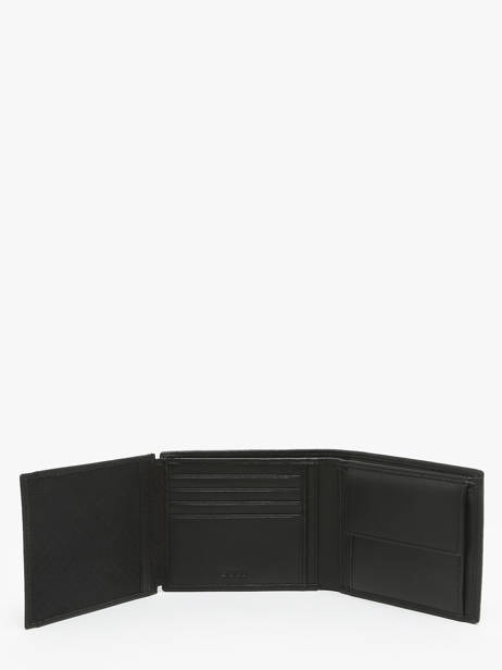 Portefeuille Cuir Hugo boss Noir grained HLN416A vue secondaire 2