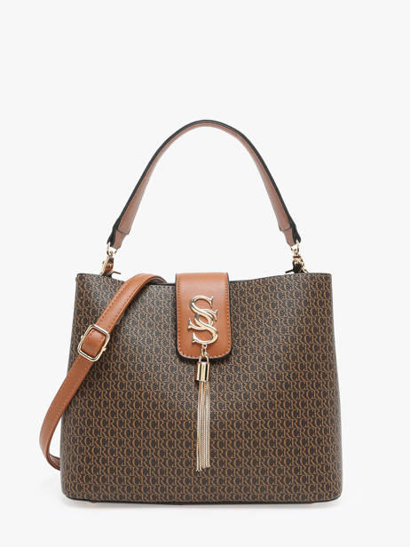 Shoulder Bag Cr Miniprix Brown cr 8