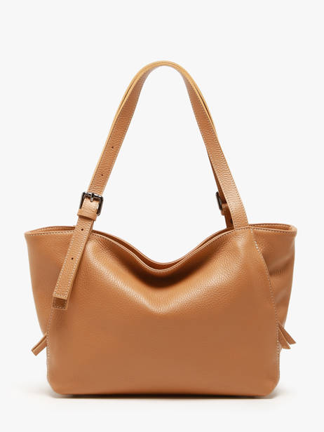 Sac Porté épaule Caviar Cuir Milano Marron caviar CA24065