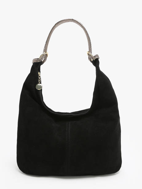 Shoulder Bag Velvet Milano Black velvet VE24092