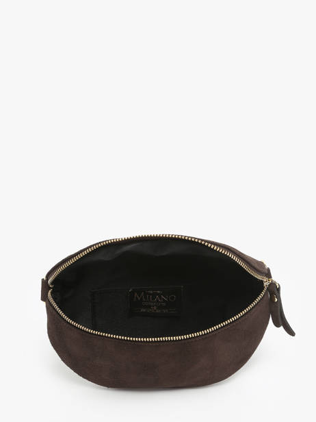 Belt Bag Milano Brown velvet VE19091B other view 2