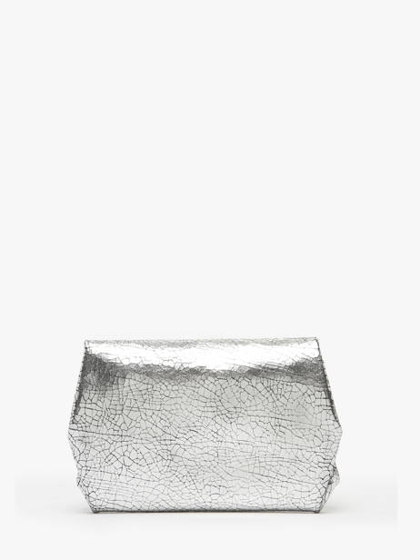 Coin Purse Le Gustave M Miroir Leather Paul marius Silver miroir GUSTMMIR other view 2