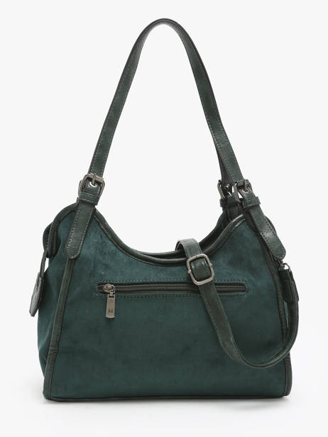 Shoulder Bag Winter Velvet Miniprix Green winter velvet 3661 other view 2