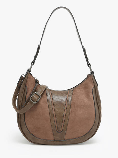 Shoulder Bag Winter Velvet Miniprix Brown winter velvet 3662