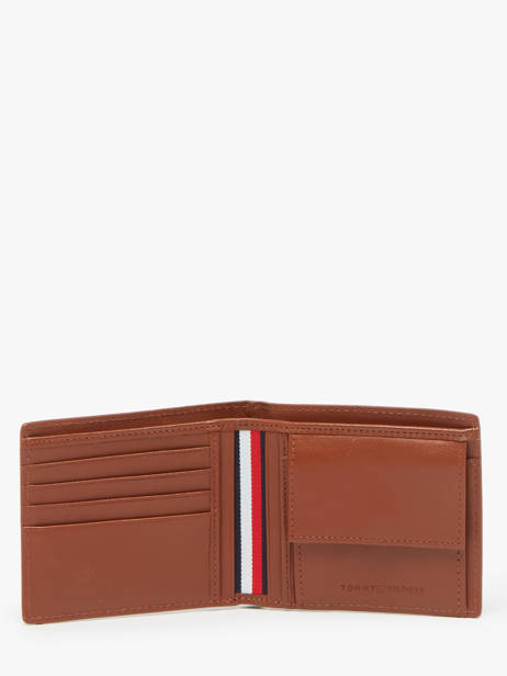 Wallet Leather Tommy hilfiger Brown th premium AM13032 other view 1