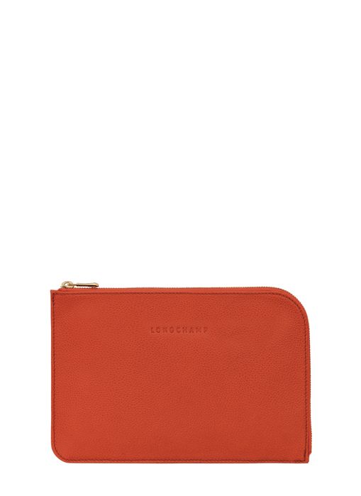 Longchamp Le foulonné Clutches Orange