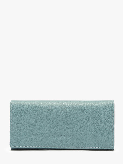 Longchamp Le foulonné Wallet Blue