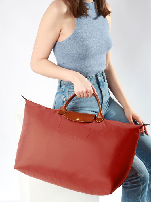 Longchamp Le pliage original Sacs de voyage Rouge