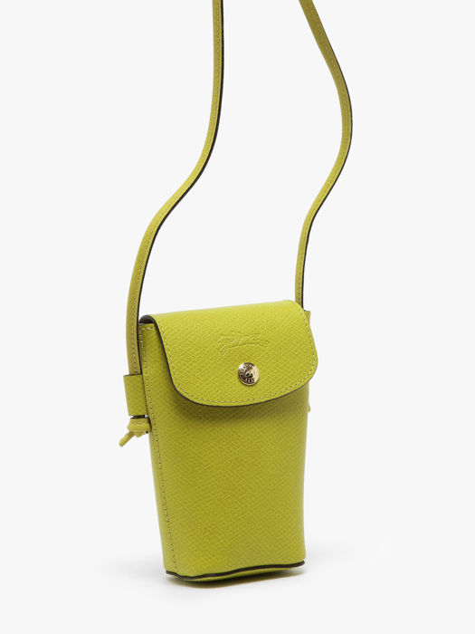 Longchamp Epure Etui ipod/cd Vert