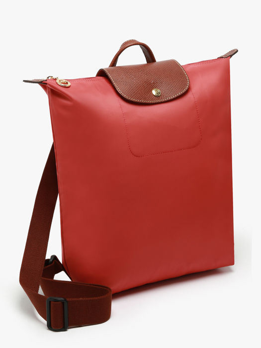 Longchamp Le pliage original Backpack Red
