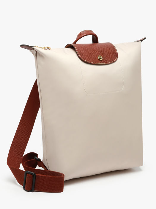 Longchamp Le pliage original Backpack White