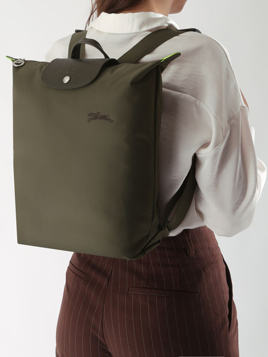 Longchamp Le pliage green Backpack Green