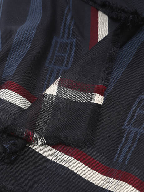 Scarf Tommy hilfiger Blue essentiel AW17351 other view 1