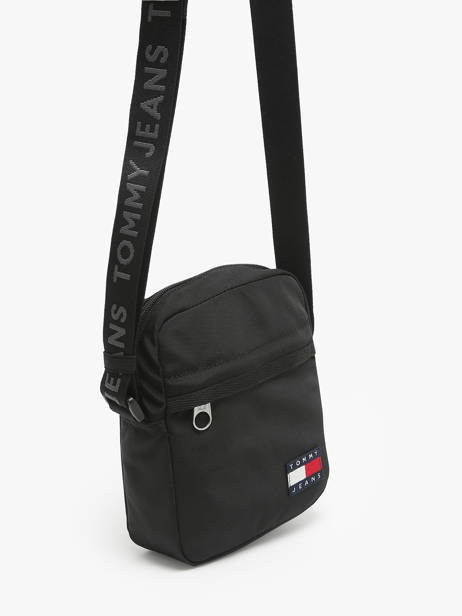 Sac Bandoulière Tommy hilfiger Noir tjm ess daily AM12903 vue secondaire 2