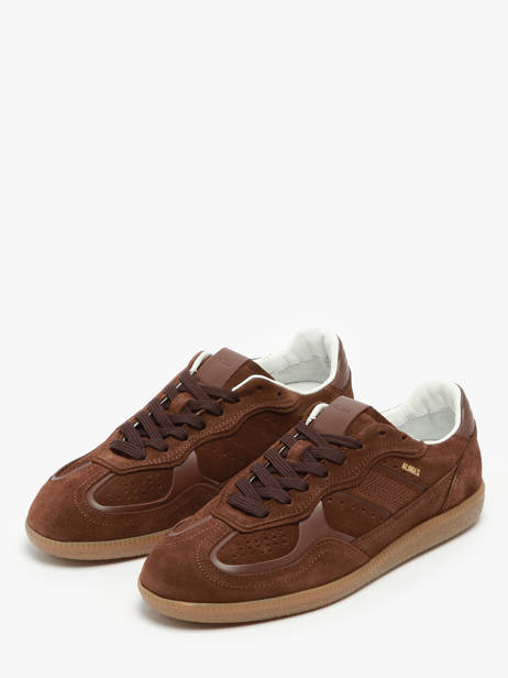 Sneakers Tb.490 Rife Chocolat En Cuir Alohas Marron women 10047105 vue secondaire 1