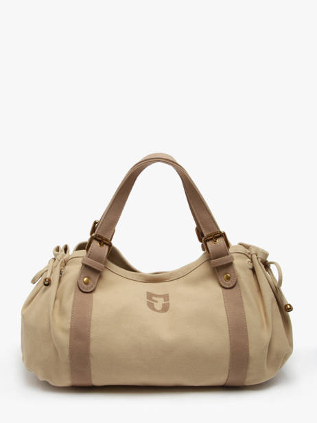 Shoulder Bag Canvas Cotton Gerard darel Beige canvas DBS01450