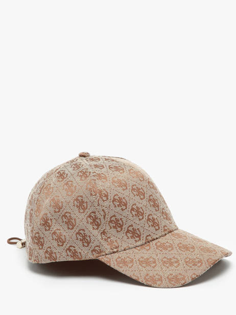 Casquette Guess Marron orlina logo 5184POL3 vue secondaire 1