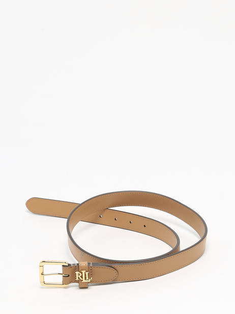 Ceinture Lauren ralph lauren Beige elmswood 12968763 vue secondaire 2