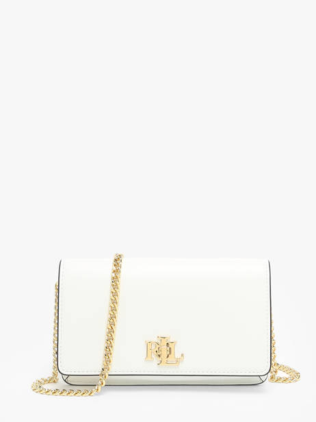 Sac Bandoulière Dryden Cuir Lauren ralph lauren Blanc dryden 32915377