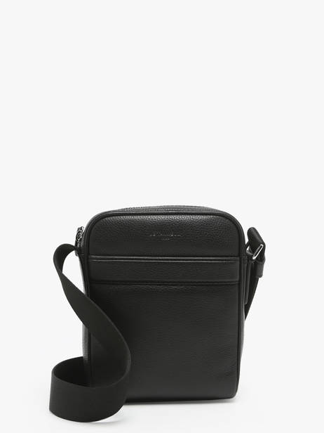 Sac Bandoulière Le tanneur Noir charles TCHA2200