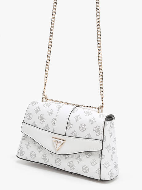 Sac Bandoulière Izzy Polyurethane Guess Blanc izzy PG952121 vue secondaire 2