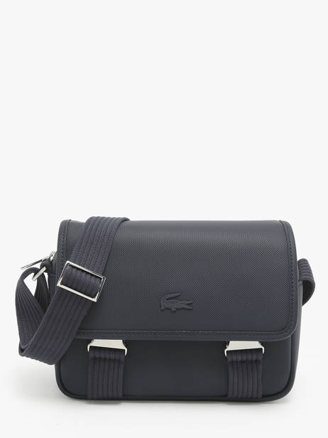 Sac Bandoulière Lacoste Bleu men's classic NH4858HC