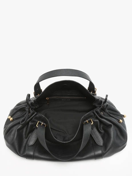 Sac Porté épaule Premium Cuir Gerard darel Noir premium DBS61424 vue secondaire 3