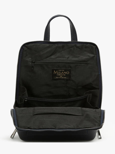 Shoulder Strap Backpack Milano Blue caviar CA240615 other view 3