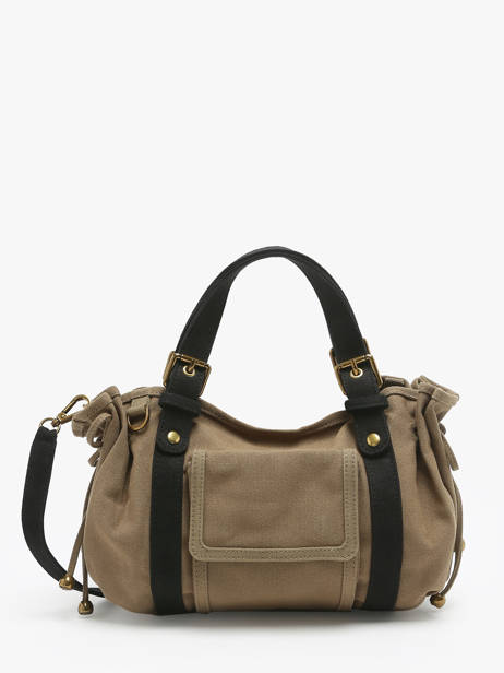 Sac Porté épaule Canvas Gerard darel Vert canvas DBS67450 vue secondaire 3