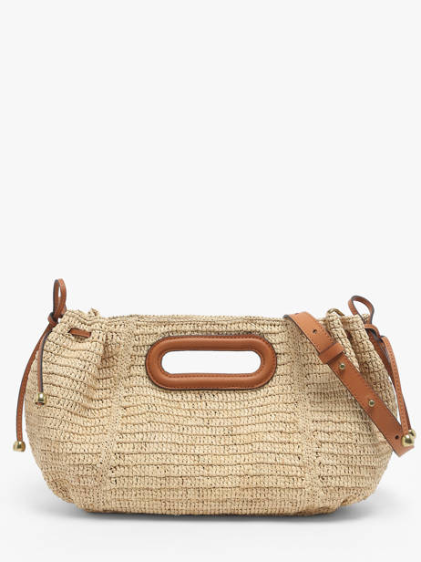 Sac Bandoulière Raphia Raphia Gerard darel Beige raphia DBS08454 vue secondaire 3