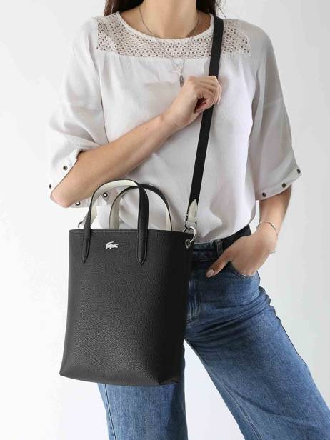 Sac Bandoulière Anna Lacoste Noir anna NF4929AA vue secondaire 1