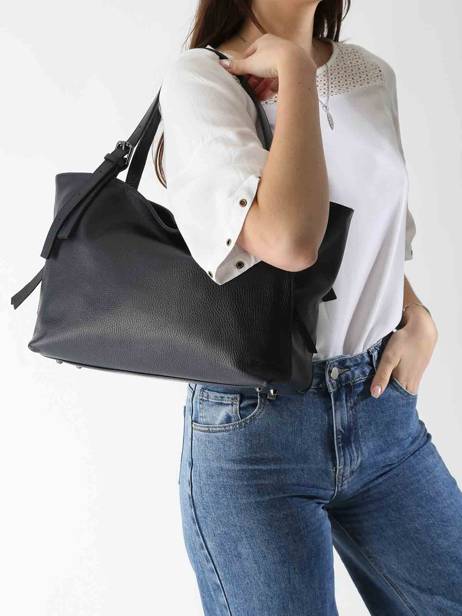 Handbag Caviar Leather Milano Blue caviar CA24066 other view 1