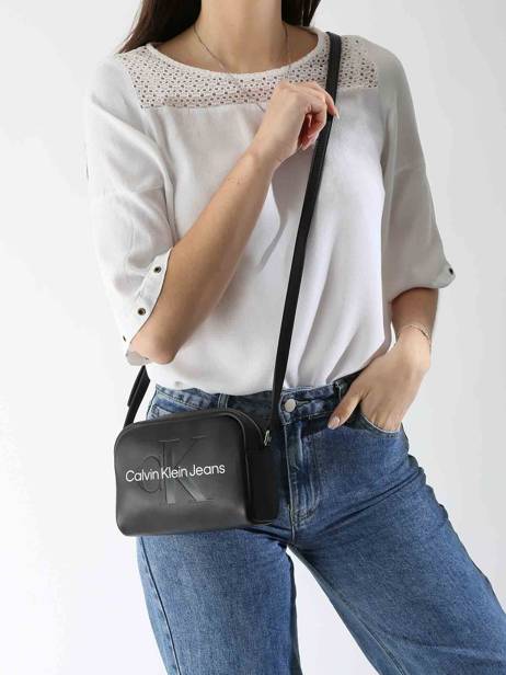 Crossbody Bag Sculpted Calvin klein jeans Black sculpted K612220 other view 1