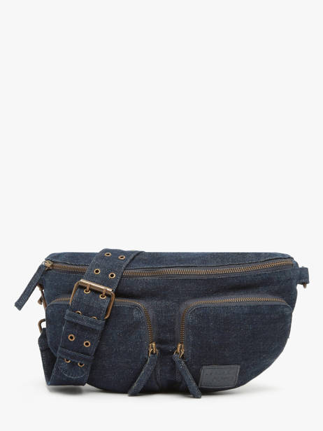 Belt Bag Basilic pepper Blue cargo denim BCAD02