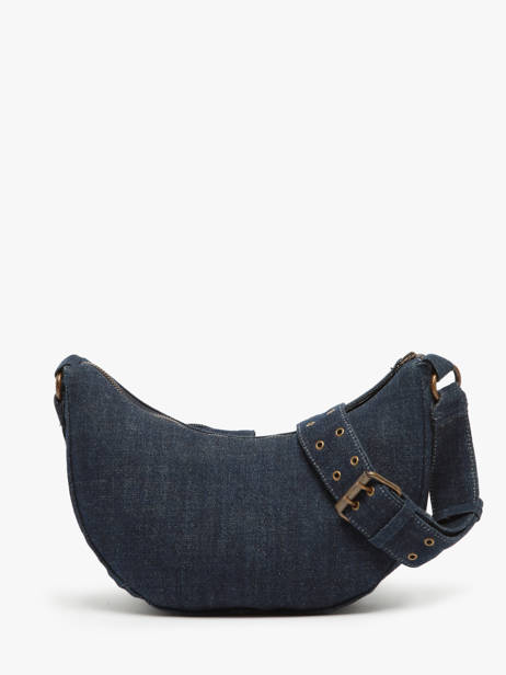 Sac Porté épaule Cargo Denim Coton Basilic pepper Bleu cargo denim BCAD04 vue secondaire 3