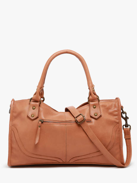 Handbag Glam Eyelet Leather Basilic pepper Brown glam eyelet BGLE22 other view 4