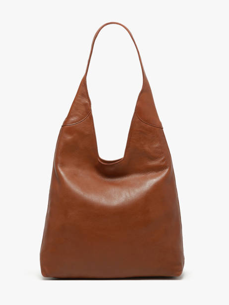 Shoulder Bag Cow Leather Basilic pepper Brown cow BCOW2M other view 4