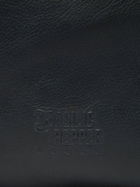 Shoulder Bag Cow Leather Basilic pepper Black cow BCOW2S other view 5