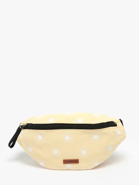 Sac Banane Reversible Cabaia Jaune belt bag BELTBAG vue secondaire 3