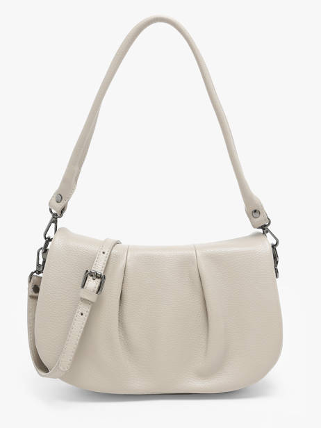 Sac Bandoulière Caviar Cuir Milano Beige caviar CA24116