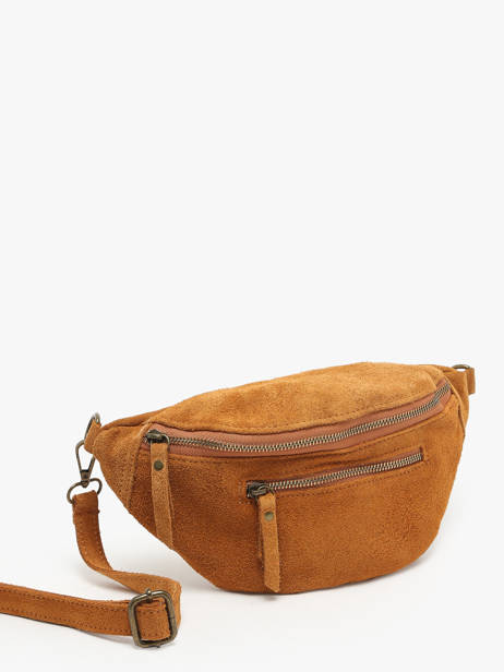 Belt Bag Milano Brown velvet VE24119 other view 2