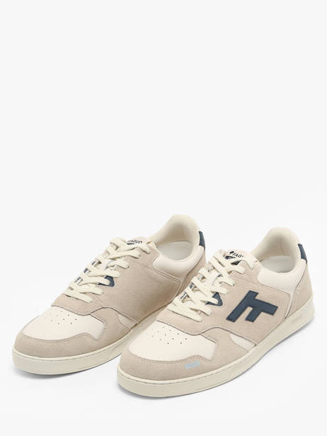 Sneakers Palmer En Cuir Faguo Beige men 25CG3209 vue secondaire 1