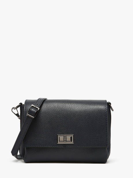Sac Bandoulière Caviar Cuir Milano Bleu caviar CA24061