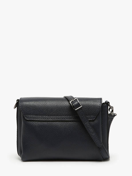 Sac Bandoulière Caviar Cuir Milano Bleu caviar CA24061 vue secondaire 4
